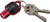 STREAMLIGHT POCKET MATE USB EDC LIGHT W/POCKET CLIP RED