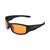The Allen Company Ultrx Sync Safety Glasses Black with Amber Lenses