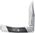Uncle Henry Knife PLB7 3.8" Blade Lmnt Wood Handles Pivot