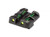 HIVIZ LiteWave Rear Green Sight fits Glock Models Chambered in 9mm Luger 40 S&W and .357 Sig