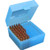 MTM Case-Gard RS-100 Series Small Rifle Ammo Box - 100 Round Clear Blue