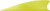 Tactical Vanes Matrix 2.25" Shield Cut Yellow 36 Pack