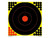 Birchwood Casey Shootnc Self-Adhesive Targets 17.25" Bull's-Eye Pack, 100 - BC34170