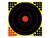 Birchwood Casey Shootnc Self-Adhesive Targets 17.25" Bull's-Eye Pack, 100 - BC34170