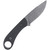 CobraTec D2 Skinner Knife Generation II Fixed Blade Black