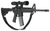 TOC 2-POINT TACTICAL SLING DUTY ECONOMY BLACK