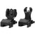 TacFire Same Plane Flip-Up Iron Sights