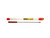 Pro-Shot Rifle & Pistol Chamber Rod 10", SS With Red Aluminum Handle - CH2