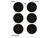 Champion Visishot Targets 3" Circle, 10 Pack - 45803