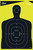 The Allen Company EZ Aim Non-Adhesive Splash Silhoutte 12x18 5/ct