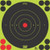 Pro-Shot Splatter Target Bullseye 6" Green Peel/Stick 12EA