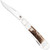CobraTec Traditional Trapper Knife Folding Blade Stag