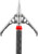 Rage Broadhead Hypodermic Xbow Trypan No-Collar 100gr 2" 3PK