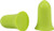 ULTRX TAPERED FOAM EAR PLUGS 6-PACK LIME GREEN