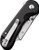 Civivi Utility Knife Elementum 2.26" Black W/3 Extra Blades