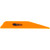 Bohning Wild Vanes 3 in. Neon Orange 100 Pack