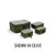 MODULAR POUCH SET - BLACK