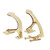 The Allen Company Shotgun and Rifle Wall Mount Hooks Brass