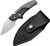 Civivi Typhoeus 2.27" Black/Gray Aluminum/Stonewash Knife - C210363
