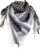 Red Rock Shemagh Head Wrap White/Black