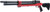 JTS AIRACUDA  PCP .25 CAL ALUMINUM CHASSIS 2-10RD RED