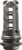 Lantac Dragon Muzzle Brake 7.62x39mm Silencerco ASR Mount - DGNAK47B-ASR