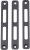 MANTICORE M-LOK PANEL FOR TRANSFORMER RAILS 3 PACK BLACK