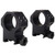 Weaver Four Hole Skeleton Rings - Matte X-High 1"