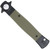 CobraTec Stiletto Button Lock G10 Knife Folding Blade OD Green/Black