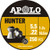 Apolo Pellets Hatsan 22 Hunter 18.5gr 250 Pack