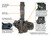 UTG Holster Special OPS Left Hand Tactical LEG Black