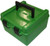 MTM RIFLE FLIPTOP HANDLE AMMO BOX 100RD GRN