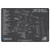 Gear M&P Shield Schematic Promat - Charcoal Gray/Cerus Blue