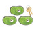 LOCKDOWN KEYED TRIGGER LOCK 3-PACK