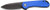 CIVIVI KNIFE ELEMENTUM 3.47" BLUE G-10/BLACK STONEWASH D2