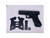 Glock 17-22-34-35 Gen 4 Gun Grip - Rubber, Black