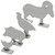 BC SILHOUETTE KNOCK OVER TARGETS 4PACK