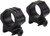 Weaver Rings 6-HOLE Tactical 30MM Medium Matte .370"