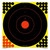 Birchwood Casey Shoot N C Self-Adhesive Targets 17.25" Bull's-Eye Pack 100