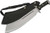 SZCO RITE EDGE 13.5" BLACK BULLY MACHETE SS BLADE W/SHTH