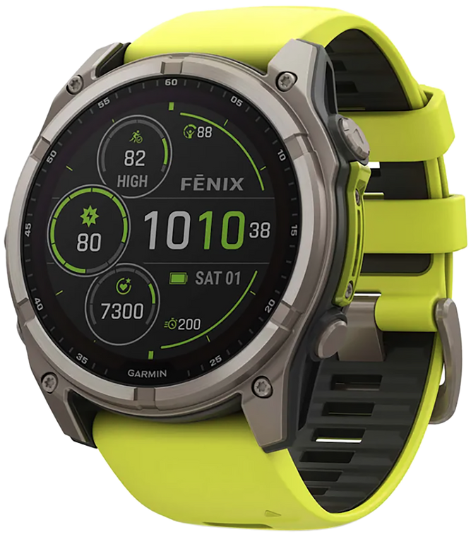 GAR 010-02907-20 FENIX8 51MM SOLAR TIT/GRAPH