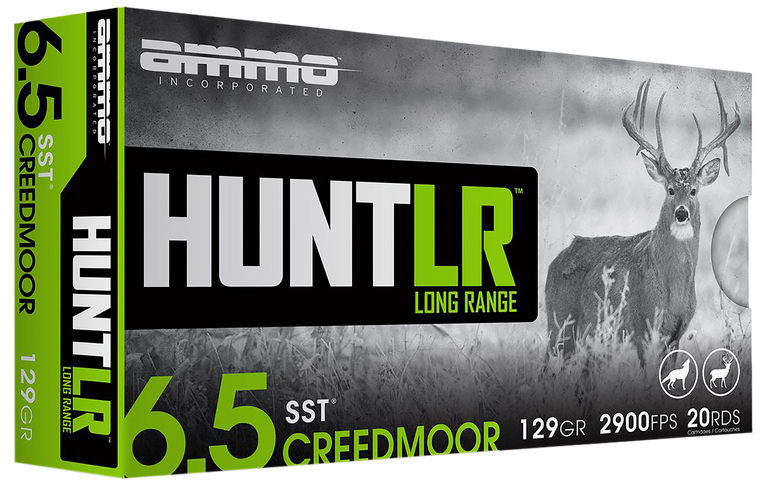Ammo Inc Hunt Long Range 6.5Creedmoor 129gr