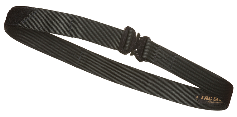 Tacshield Tactical Gun Belt Black Webbing 30-34"