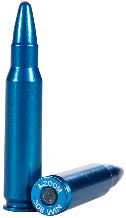 A-Zoom Rifle Blue Snap Caps 308Win 10Pack