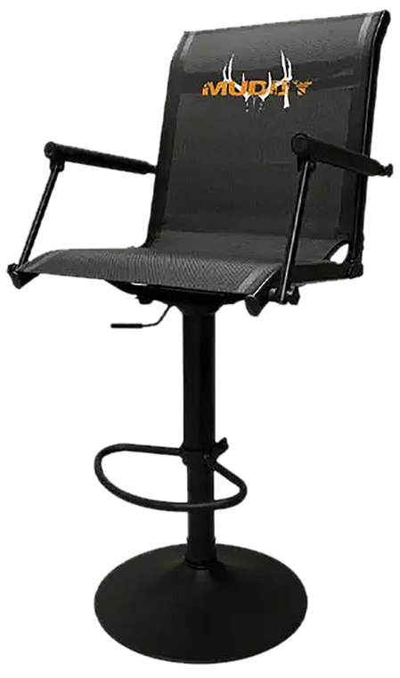 Muddy Swivel Extreme Ground Seat Black Flex-Tek/Steel