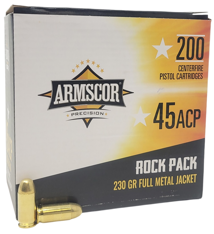 Armscor Precision Rock Pack 45ACP 230gr Full