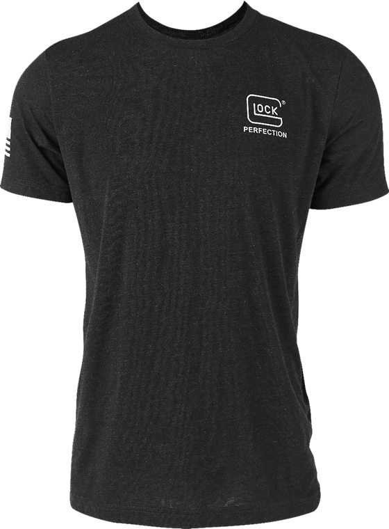 Glock 2nd Amendment Tee Black Cotton/Polyester Short