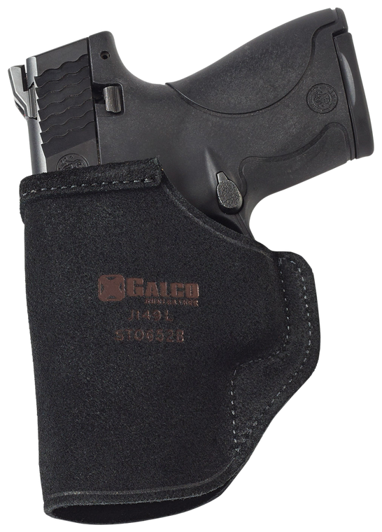 Galco Stow-N-Go IWB Black Leather Belt Clip