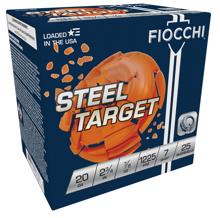 Fiocchi Steel Target 20Gauge 2.75" 7/8oz 7Shot