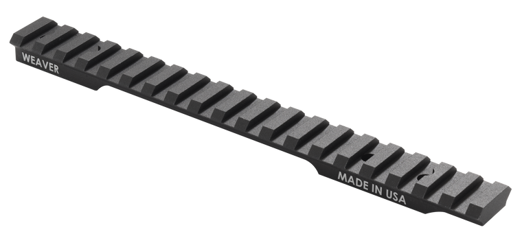 Weaver Mounts Extended Multi-Slot Base Black Anodized